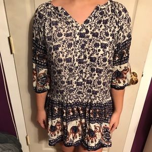 Cutout Sleeve Dress